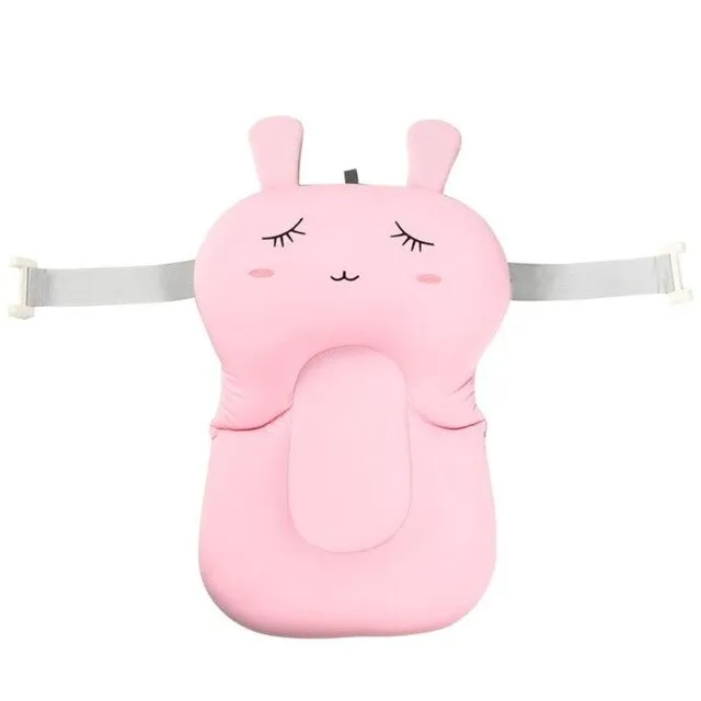 Cartoon Newborn Baby Shower Mat Portable Infant Bath Tubs Air Cushion Kids Bathtub Floating Pad Non-Slip Bathroom Bathing Mats