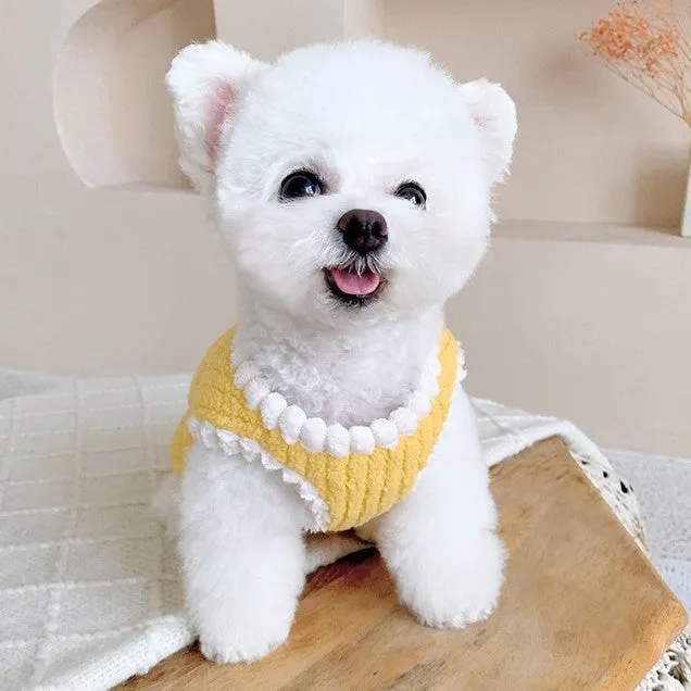 Cute Button Through Pet Jacket Vest
