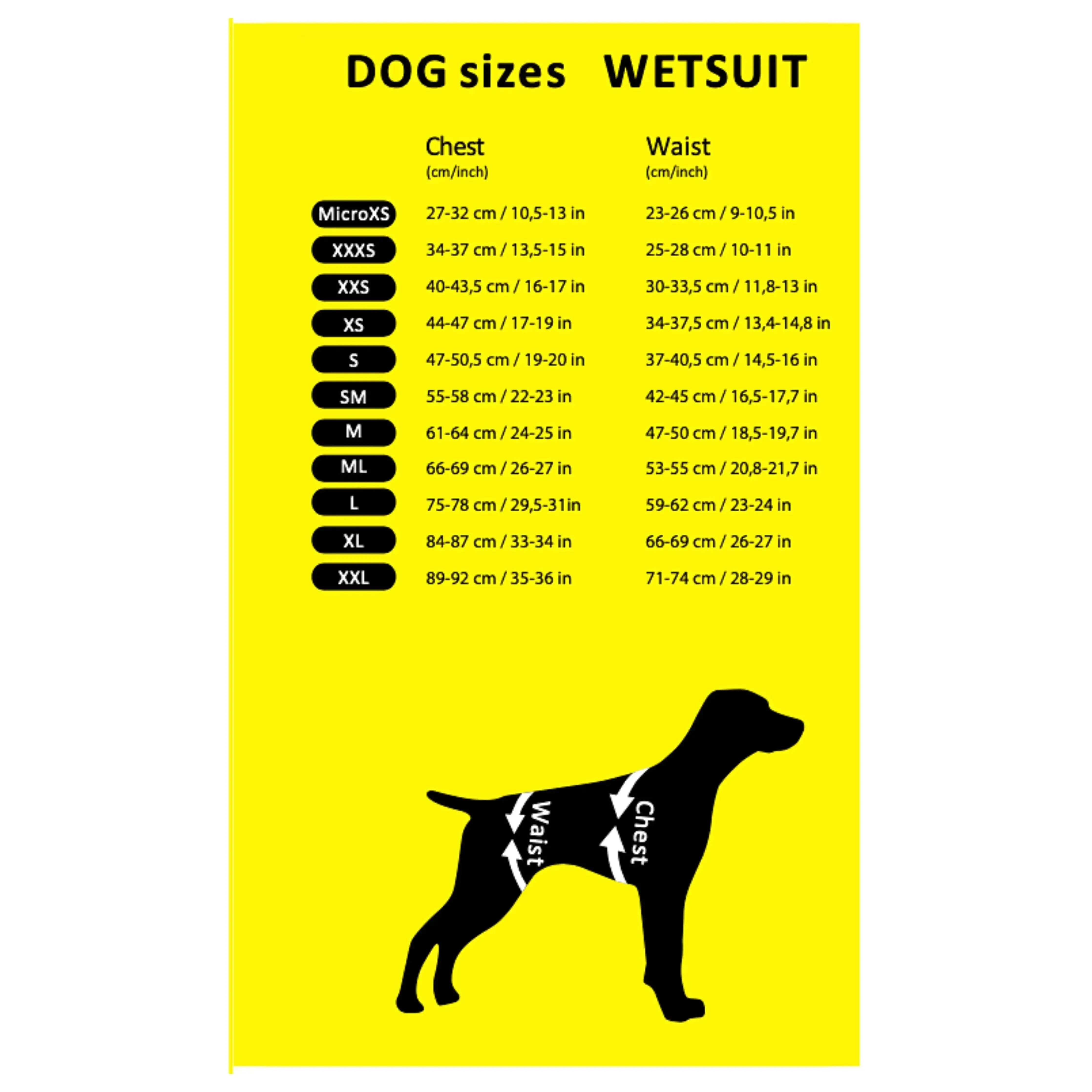 Dog Wetsuit Small Sizes | CRESSI DOG