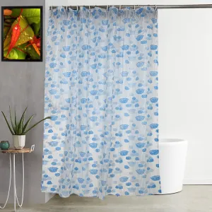 Kuber Industries Shower Curtain & Bathmat Set | Non-Slip Bath mats for Bathroom | Easy-Slide Curtains | Polyester Curtain or Bathmat for Bath Décor | XTL329-3T | 18 Pcs Set | Multicolor