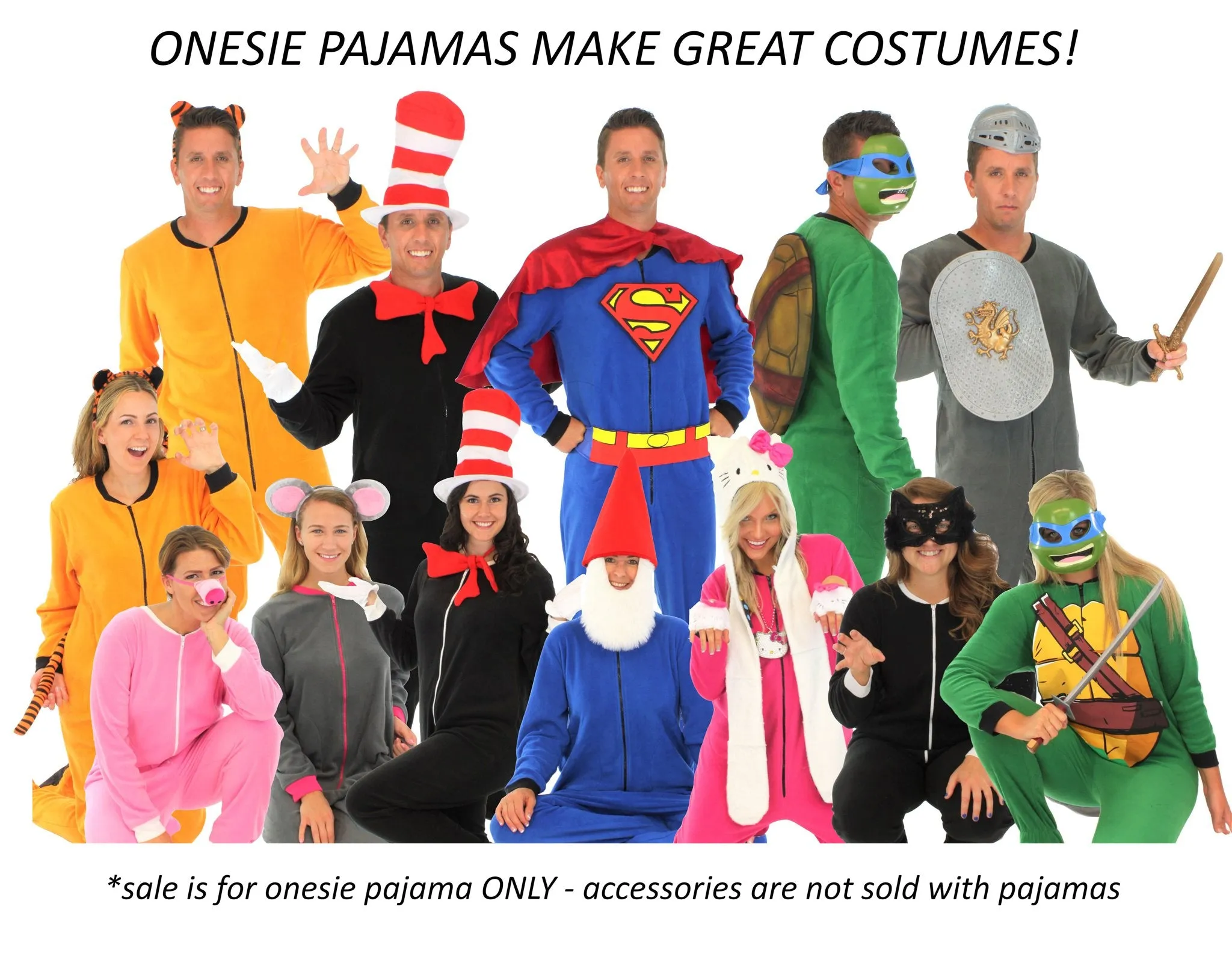 Sleepyheads Men’s Fleece Non-Footed Solid Color Onesie Pajamas Jumpsuit