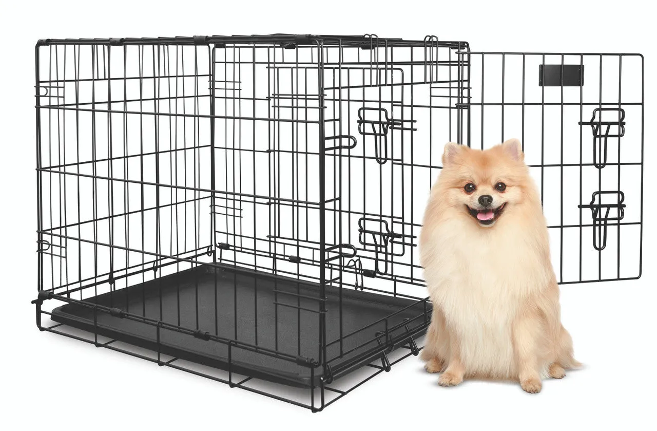 Yours Droolly Double Door Dog Crate